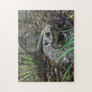 Een gelukkige Kikker Legpuzzel
