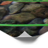 Een gelukkige Kikker Poster (Hoek)