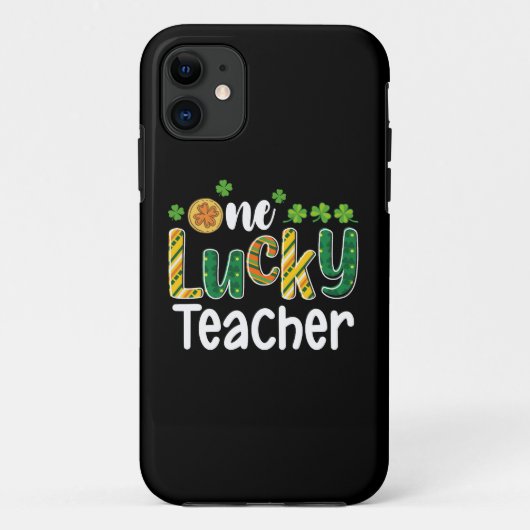 Een gelukkige leraar School St. Patrick's Day Case-Mate iPhone Case (Achterkant)