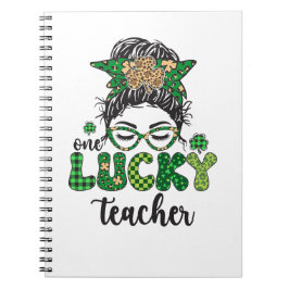 Een Gelukkige Leraar - St. Patrick's Dag  Notitieboek