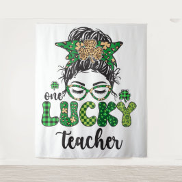 Een Gelukkige Leraar - St. Patrick's Dag  Wandkleed