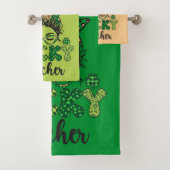 Een gelukkige leraar - St. Patrick's Day Bad Handdoek (Insitu)