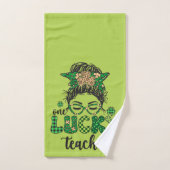 Een gelukkige leraar - St. Patrick's Day Bad Handdoek (Handdoek)