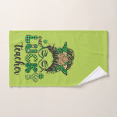 Een gelukkige leraar - St. Patrick's Day Bad Handdoek (Handdoek)