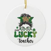Een gelukkige leraar - St. Patrick's Day Keramisch Ornament (Voorkant)