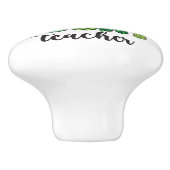Een gelukkige leraar - St. Patrick's Day Keramische Knop (Zijkant)