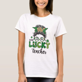 Een gelukkige leraar - St. Patrick's Day T-shirt
