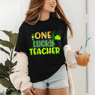 Een gelukkige leraar   St. Patrick's Day Tri-Blend Shirt