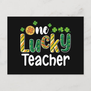 Een gelukkige lerarenschool St Patrick's Day Briefkaart
