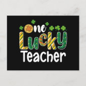 Een gelukkige lerarenschool St Patrick's Day Briefkaart (Voorkant)