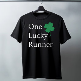 Een gelukkige loper, St. Paddy's Day 5K, Running G T-shirt