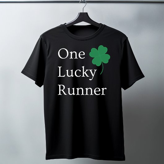 Een gelukkige loper, St. Paddy's Day 5K, Running G T-shirt