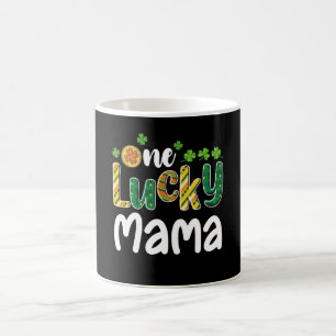 Een gelukkige mama bijpassende familie St. Patrick Koffiemok