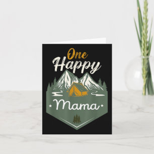 Een Gelukkige Mama Funny Camper Verjaardag Familie Kaart