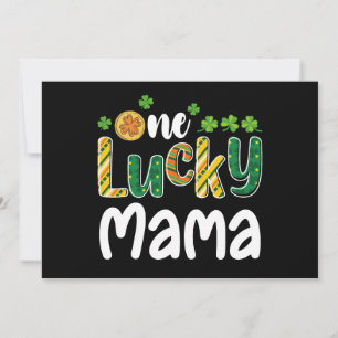 Een gelukkige Mama Matching Familie St Patrick's D Kaart