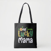 Een gelukkige Mama Matching Familie St Patrick's D Tote Bag (Voorkant)