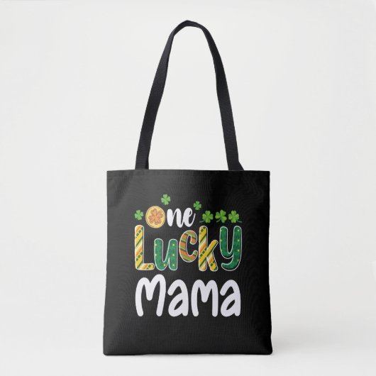Een gelukkige Mama Matching Familie St Patrick's D Tote Bag (Voorkant)