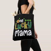 Een gelukkige Mama Matching Familie St Patrick's D Tote Bag (Dichtbij)