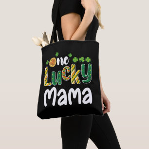 Een gelukkige Mama Matching Familie St Patrick's D Tote Bag
