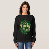 Een gelukkige mama St Patrick S dag Trui (Voorkant volledig)