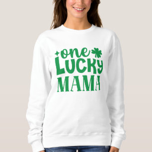 Een gelukkige Mama St. Patrick's Day Trui