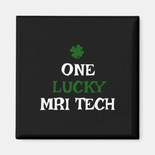 Een gelukkige MRI-tech St. Patrick's Day Funny Ier Magneet