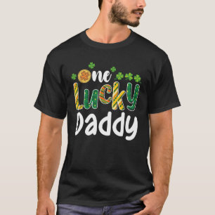 Een gelukkige papa bijpassende familie St Patrick' T-shirt