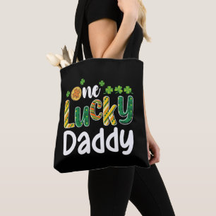 Een gelukkige papa bijpassende familie St Patrick' Tote Bag