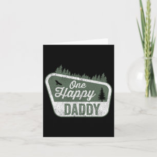 Een gelukkige papa bijpassende familie verjaardags kaart