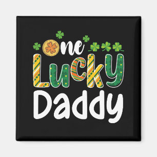 Een gelukkige papa bijpassende gezins- St. Patrick Magneet