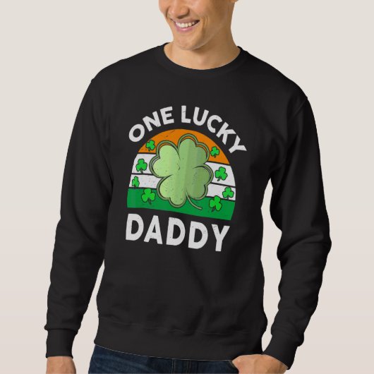 Een gelukkige papa grappige St Patricks dag outfit Trui (Voorkant)