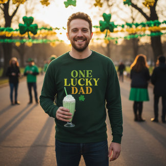 Eén Gelukkige Papa | St. Patrick's Day Cadeau voor Trui