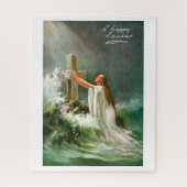 Een gelukkige Pasen Legpuzzel (Verticaal)