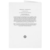 Een gelukkige Pasen...  paasKaart (Achterkant)