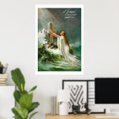 Een gelukkige Pasen Poster (Thuiskantoor)