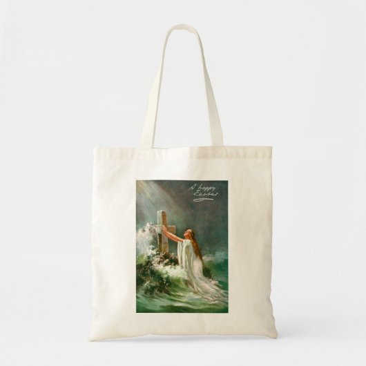 Een gelukkige Pasen Tote Bag (Voorkant)