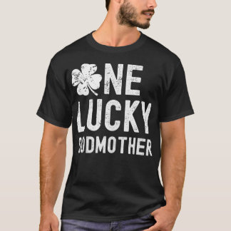 Een gelukkige peetmoeder grappige bijpassende fami t-shirt