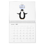Een gelukkige pinguïn kalender (Jan 2027)