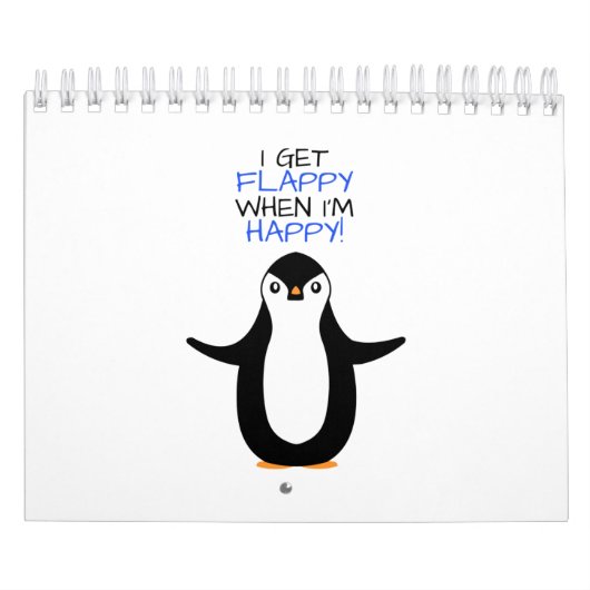 Een gelukkige pinguïn kalender (Hoes)