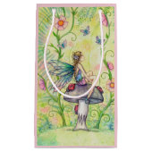 Een gelukkige plek met een fairy Fantasy Art Klein Cadeauzakje (Voorkant)