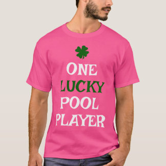 Een gelukkige poolspeler St Patrick's Day Irish Bi T-shirt