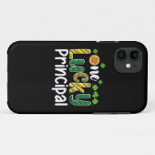 Een gelukkige schooldirecteur St Patrick's Day Case-Mate iPhone Case (Achterkant (horizontaal))