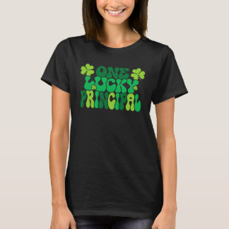 Een gelukkige schooldirecteur St Patrick's Day Gro T-shirt