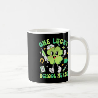 Een gelukkige schoolverpleegster St. Patrick's Day Koffiemok