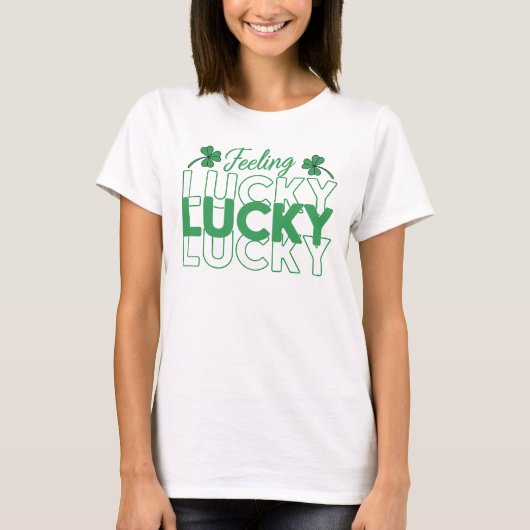 Een gelukkige St. Patrick's Day T-shirt (Voorkant)