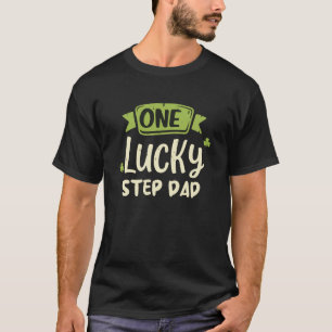 Een gelukkige stiefvader St. Patrick's Day grappig T-shirt