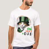 Een gelukkige vader - klaverblad carnaval t-shirt (Voorkant)