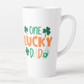 Eén gelukkige vader latte mok (Rechts)