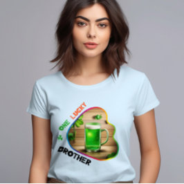 Een gelukkige vader - Leprechaun's Hide and Seek T-shirt