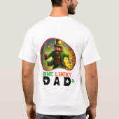 Een gelukkige vader - Shimmering Shamrock Ball T-shirt (Achterkant)